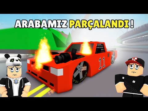 Arabamız Parçalandı ve Yandı !! - Roblox Brookhaven