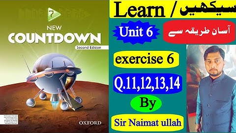 Oxford|New|Countdown|book 7|second|edition|exercise 6|Q.11 to 14|unitary|proportion|method|speed.