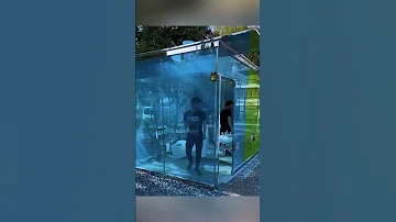 هل تقبل استعمال حمام شفاف معلومات 