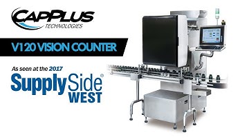 CapPlus V120 Vision Counter Running @ Supply Side West 2017