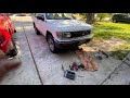 96-04 Nissan Pathfinder how to remove rack and pinion bushing..cómo quitar los hules(buje del piñon