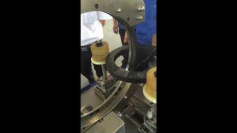 Toroidal winding machine for big circular coil winding, winding round and flat wire, 15979221627