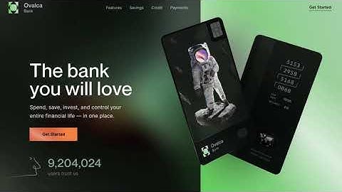 Ovalca landing page Lottie JSON animation by graphicsgenisys