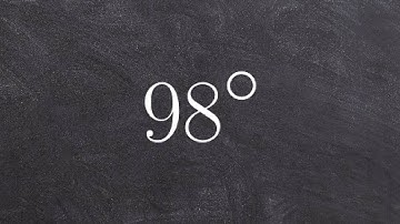 Finding the complement and supplement for an angle in degrees