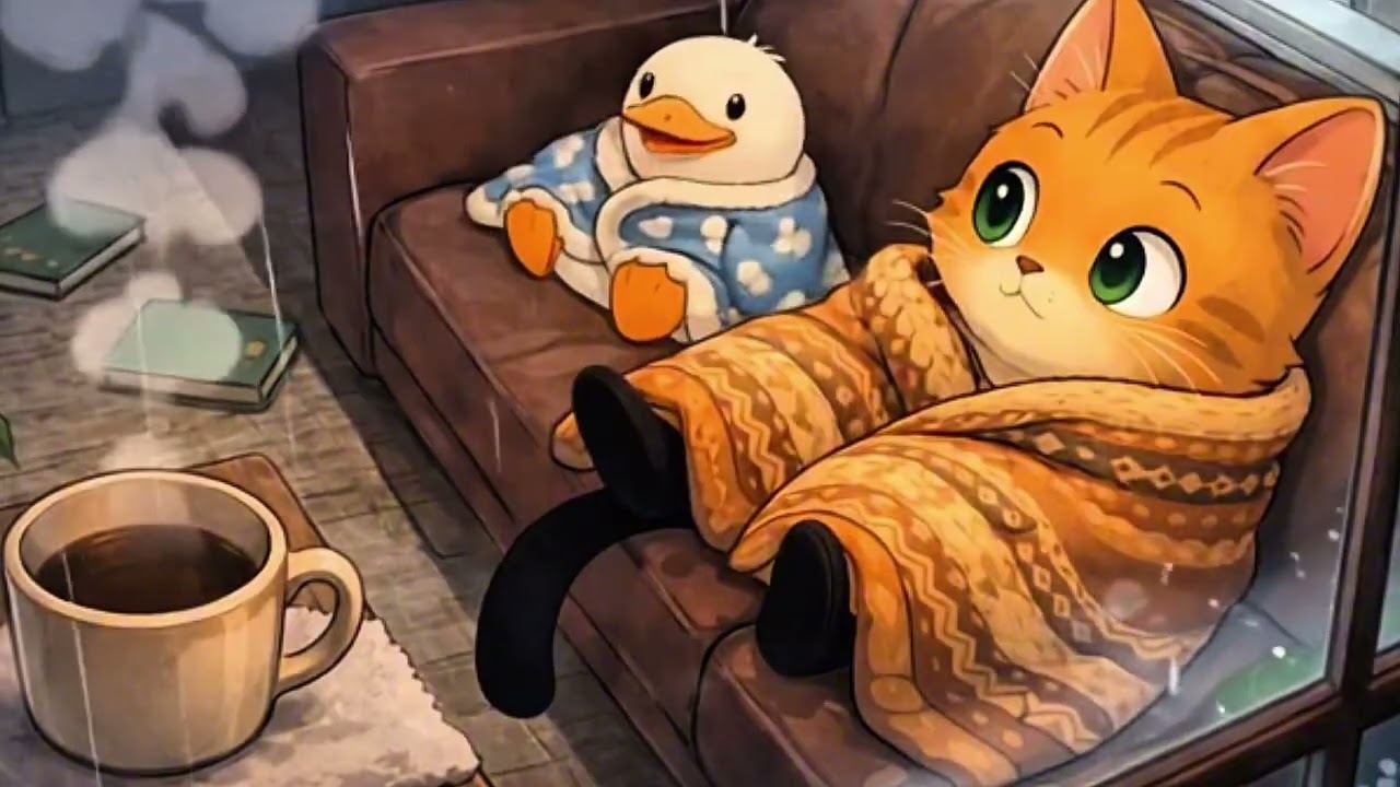 Discipline turns goals into outcome / Cozy Winter Lo-fi Jazz for Study, Focus