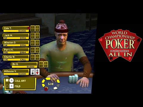 World Championship Poker: Featuring Howard Lederer u0022All Inu0022 ... (Wii) Gameplay