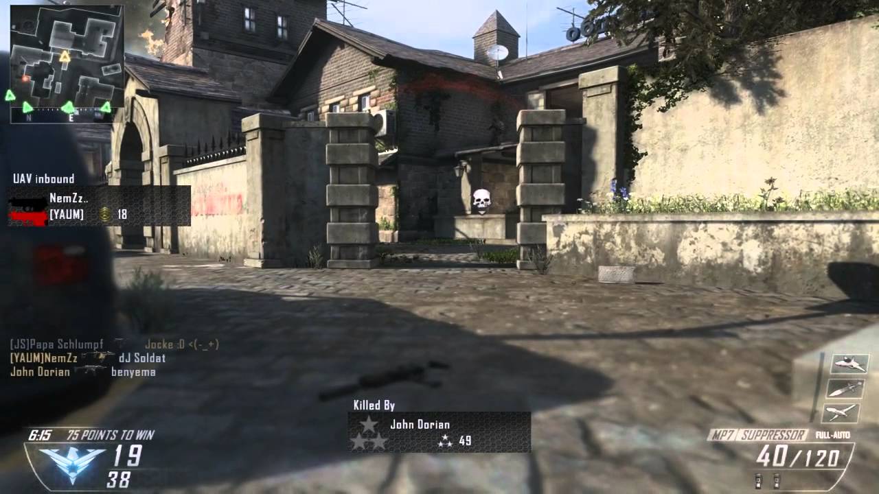 Call of Duty Black Ops 2 Standoff [Gameplay] [HD] YouTube
