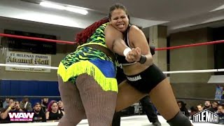 Karen Bam Bam vs Savannah Evans (Women's Wrestling) WAW 