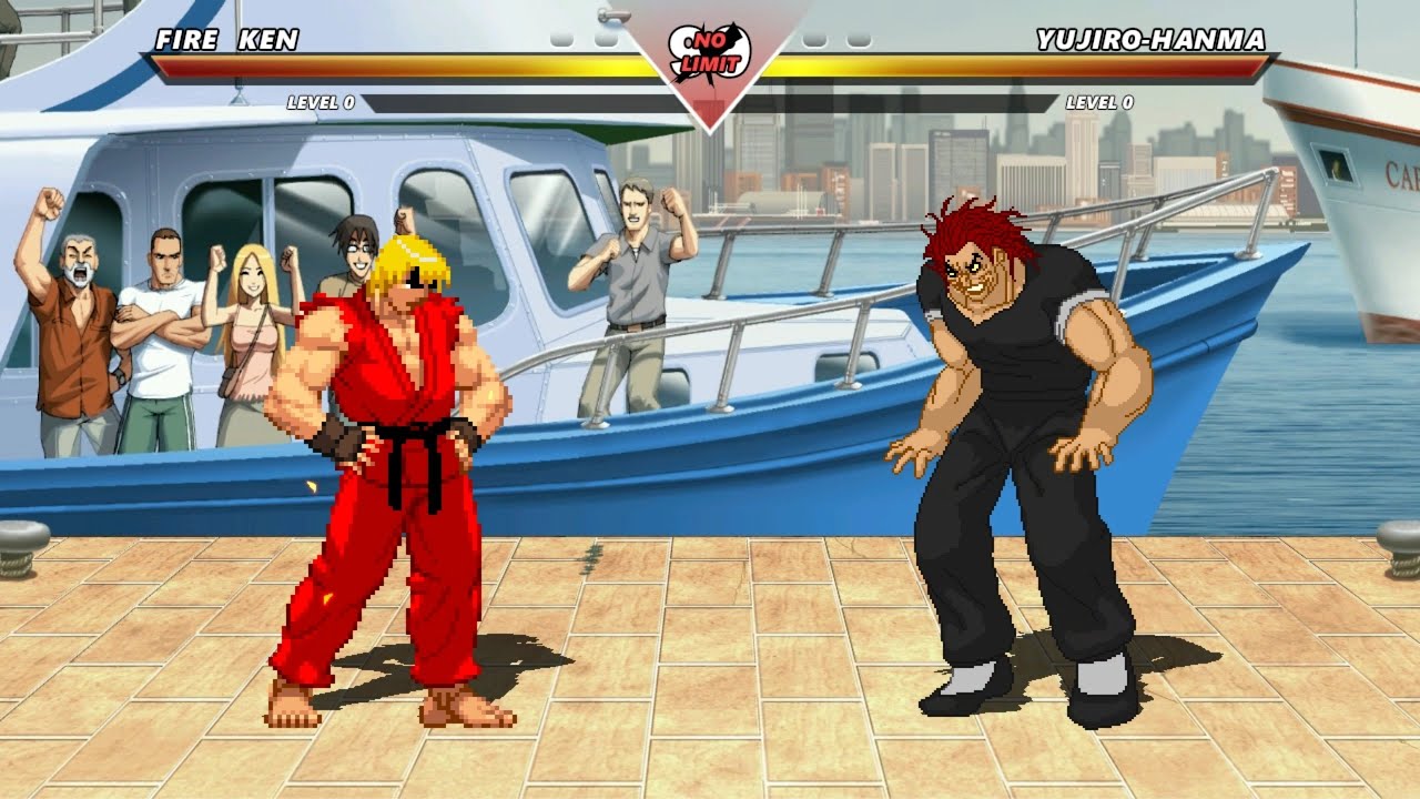 FIRE KEN vs YUJIRO HANMA - Highest Level Amazing Fight! - YouTube