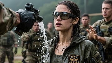 “Wrong spot.” The soldier sprayed the rookie — not knowing she was the new Navy SEAL captain...