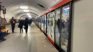 Первый день работы поезда Москва 2024!!! (11.03.24)