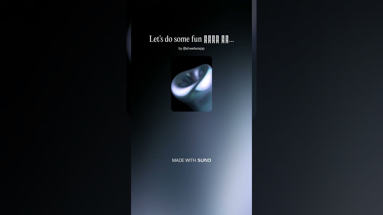 Let's do some fun जीवन खुल के जिएं