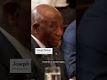 Trump Compliments Liberian President on ‘Beautiful English’