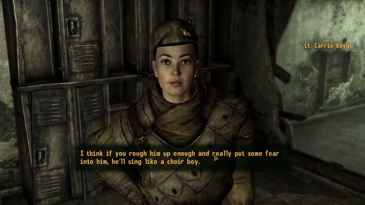 The only way to help Lt Boyd