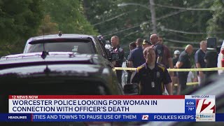 Worcester police search for woman in connection with officer s death
