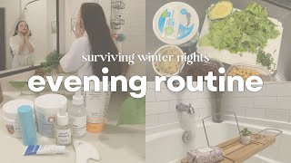 My Winter Evening Routine | avoiding the winter slump & rotting away you night