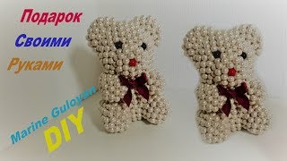 Мастер класс мишка с бусами как собрать ХИТ 2019 г Подарок на 14 февраля✔ Marine DIY Guloyan✔ Мастер класс мишка с бусами как собрать ХИТ 2019 г Подарок на 14 февраля✔ Marine DIY Guloyan✔