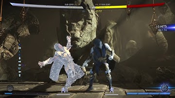Injustice2: Sub-Zero 100% Unblockable Reset