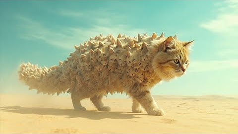 Morphing Cat Universe. #Surrealism #DreamCat #Weirdcore #MorphingArt #AIAnimation #CowGowStyle 