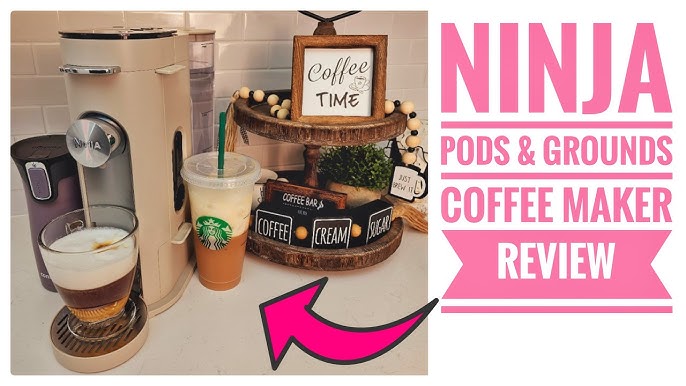 Ninja PODS & GROUNDS COFFEE MAKER #ninjakitchen #ninjacoffeemaker #cap