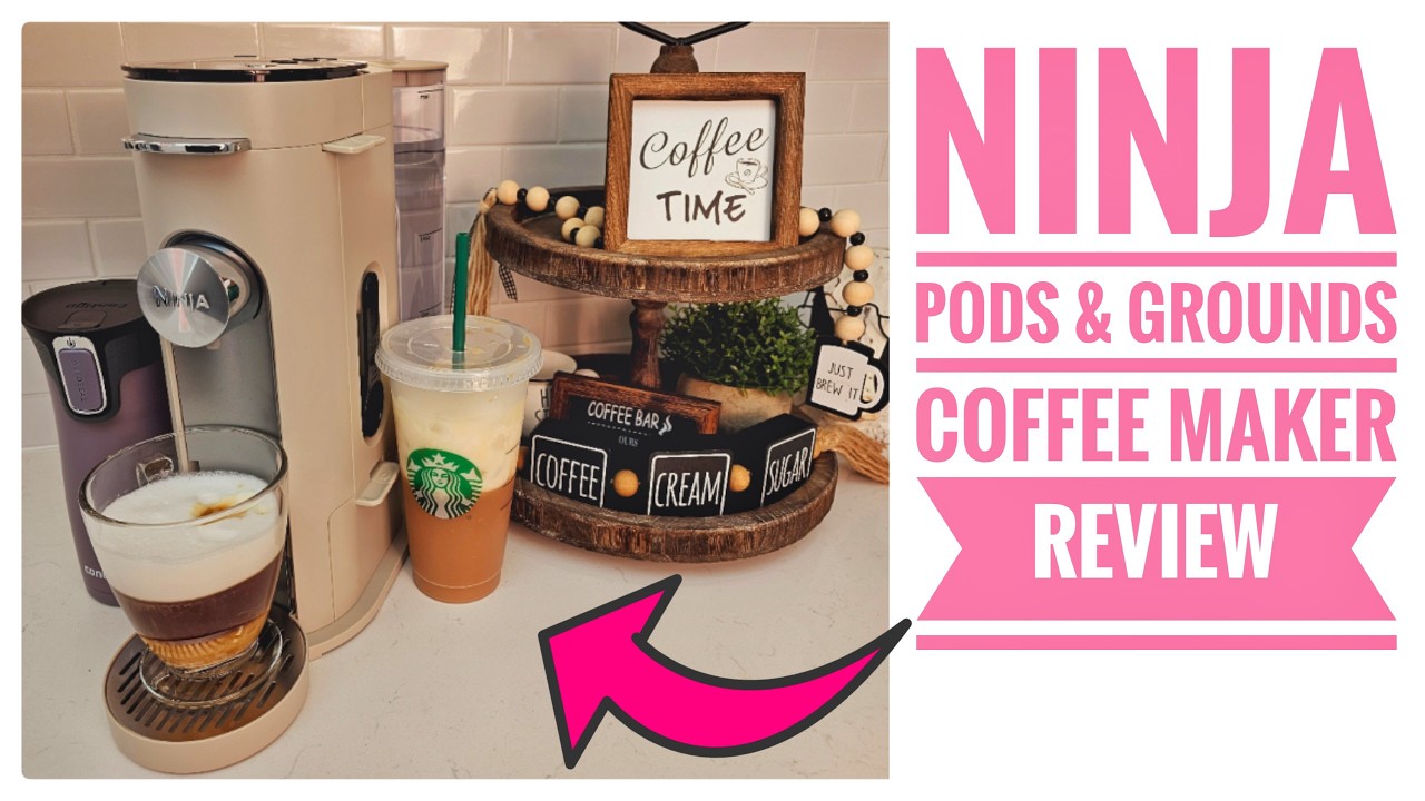 Ninja Pods & Grounds Single Serve K-Cup Coffee Maker Review Makes