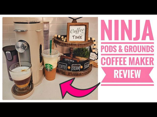 Ninja Pods & Grounds Single Serve K-Cup Coffee Maker Review Makes