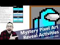 Mystery Pixel Art Reveal Activities Crash Course