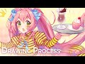 【Timelapse】Grab a snack (Clip Studio Paint)