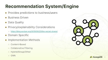 2022 - Machine Learning + Graph Databases for Better Recommendations