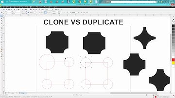Corel Draw Tips & Tricks Clone VS Duplicate