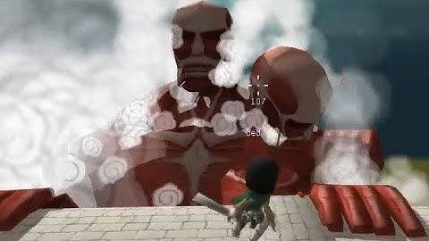 Attack on Titan Tribute Game: Colossal Bug