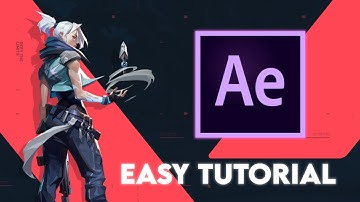 *EASY* After Effects Tutorial You Can Use For a Valorant Montage!!