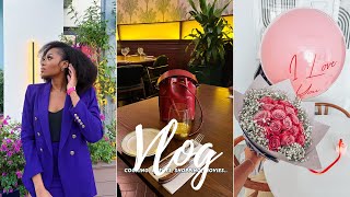 VLOG: A LOT HAS HAPPENED + GETTING FLOWERS + MOVIE DATE + META EVENT | DIMMA LIVING 69