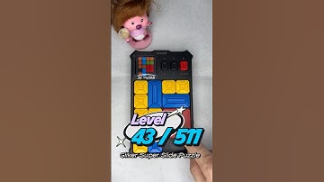 how to solve Giiker super slide puzzle level 43/520 #shorts #giiker #superslide
