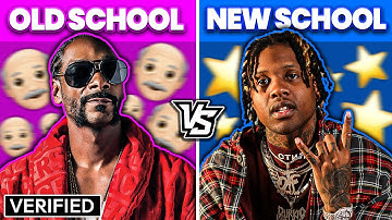 OLD SCHOOL RAP SONGS vs NEW SCHOOL RAP SONGS