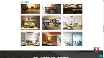 Palace - Interior & Architecture HTML5 Bootstrap Website Template TMT