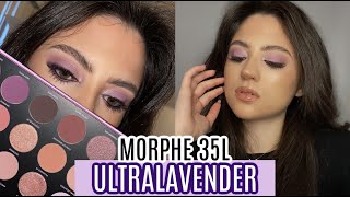 MORPHE 35L ULTRALAVENDER ARTISTRY PALETTE | REVIEW + TUTORIAL