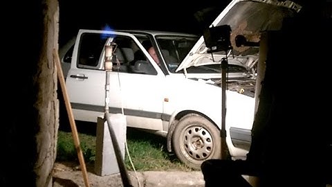 First, short, engine Run with the "V2 Grateless DriZzleR"