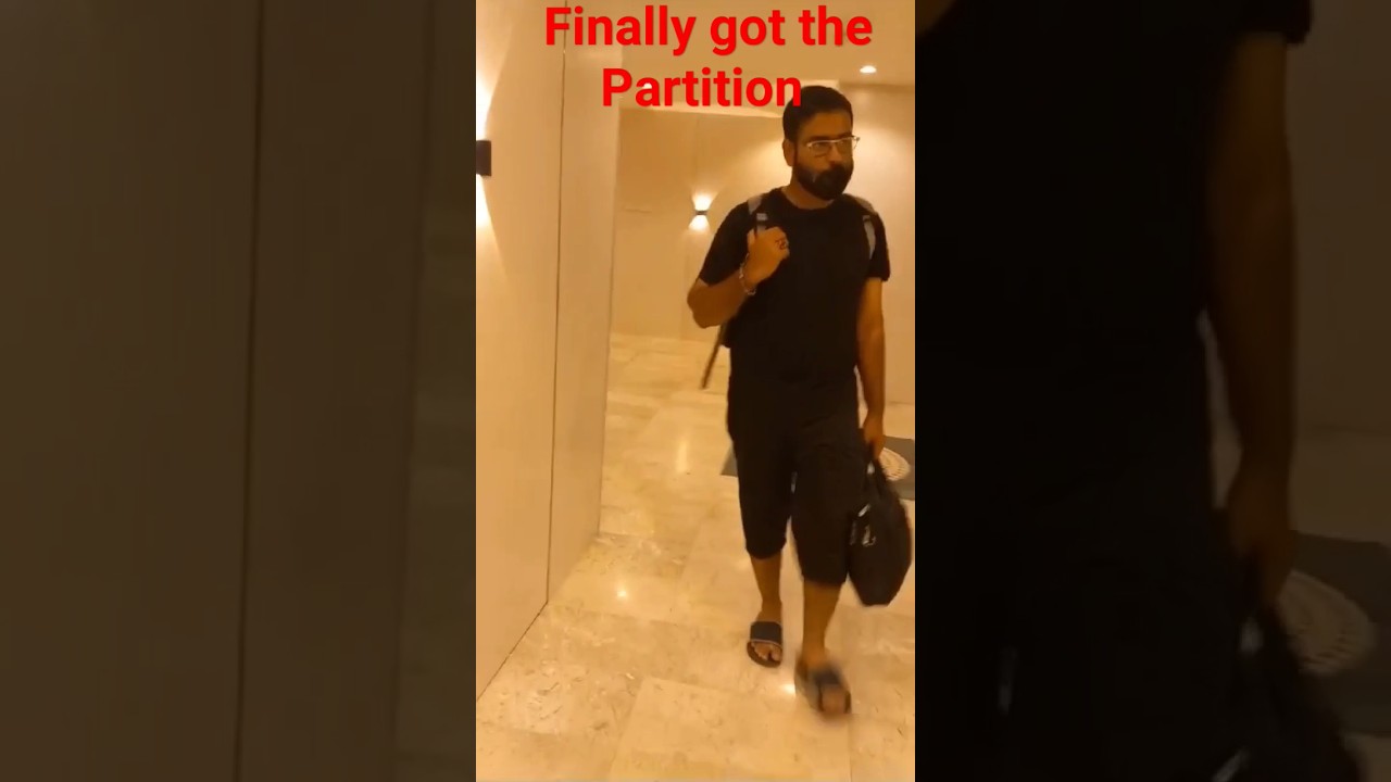 Finally Got the partition in Dubai |   How to find Room, Bed space and Partition in Dubai #dubai