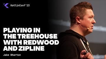 Playing in the Treehouse with Redwood and Zipline by Jake Wharton