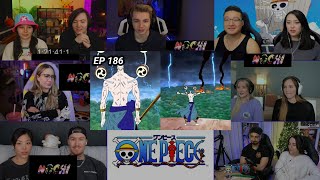 One Piece | The Festivities Begin. Destruction of Skypiea!!? | Episode 186 | Reaction Mashup