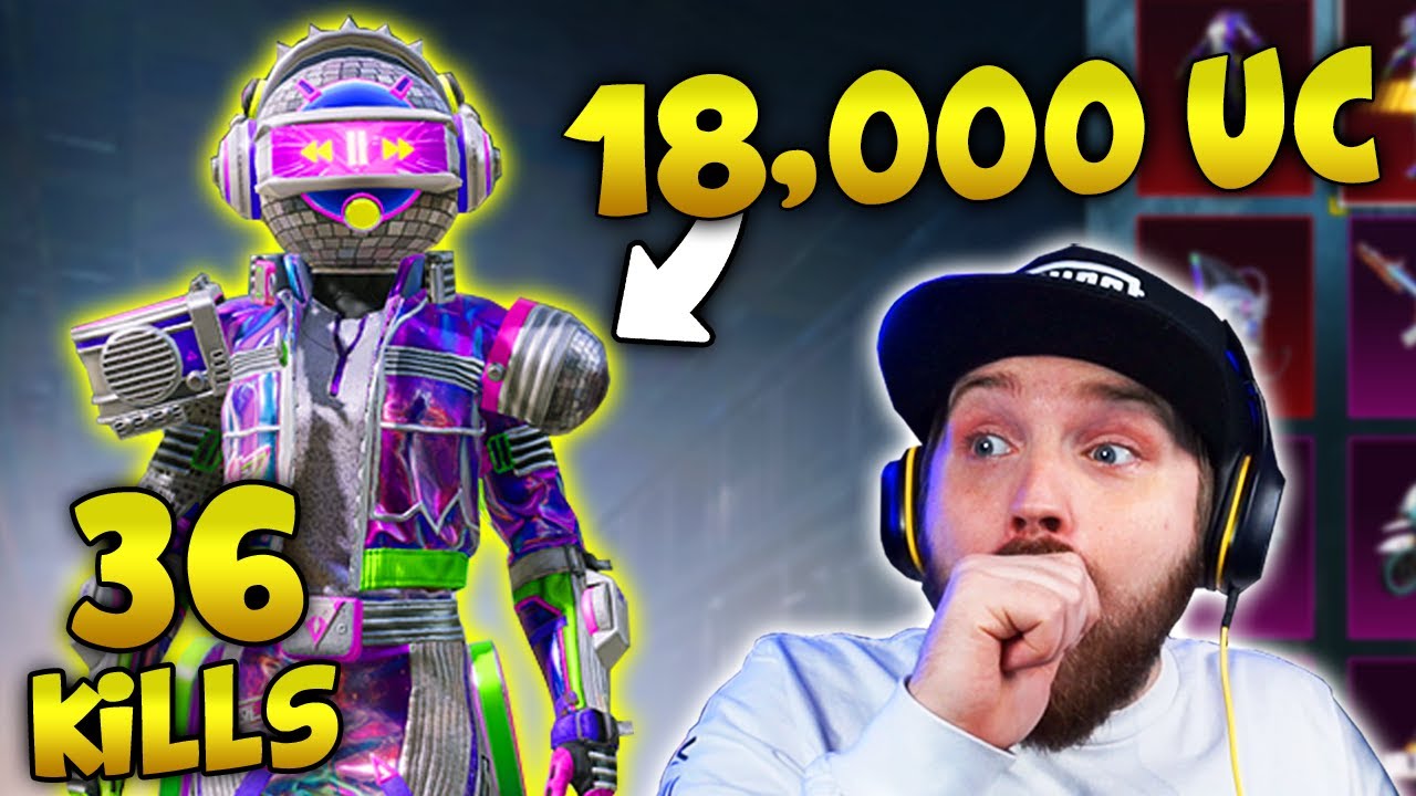 Spending $18,000 UC on NEON LORD SET + 36 Kills Duo vs Squad | PUBG MOBILE