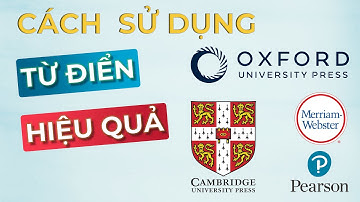Cách SỬ DỤNG TỪ ĐIỂN HIỆU QUẢ Để HỌC TIẾNG ANH 📚 | Tips for Using a Dictionary!