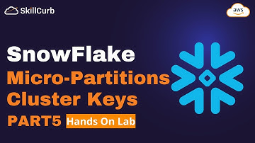 Create Partitions and Cluster Keys in SnowFlake Data Warehouse | SQL Hands on Lab Part5