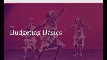 Building Blocks for Small Organizations - Budgeting Basics