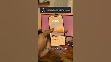 Cool iphone lock screen tip! How to change wallpaper on tap. #iphone #apple #tech #wallpaper