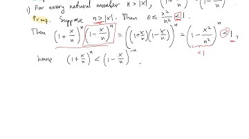 Real Analysis, Lecture 16 (The Exponential function)