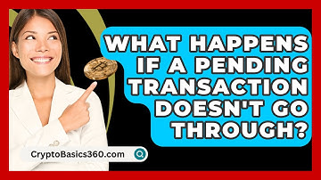 What Happens If A Pending Transaction Doesn