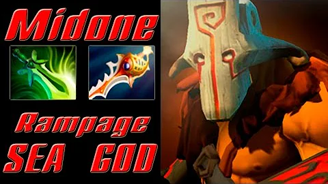 Midone [Juggernaut] Top 1 SEA Dota 2 Rampage ez MMR