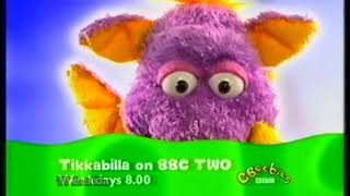 CBeebies on BBC Two Continuity - Monday 14th June 2004